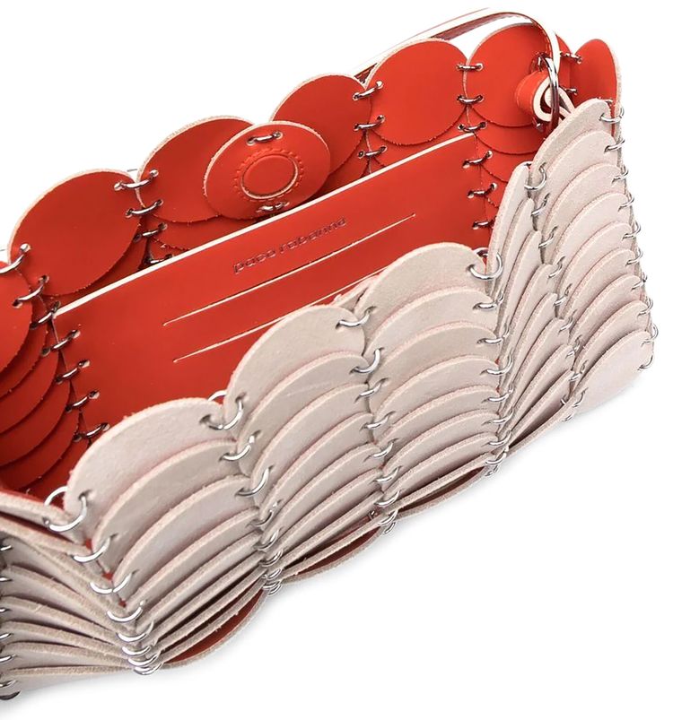 Rabanne Pacoio Cross Bag Nude