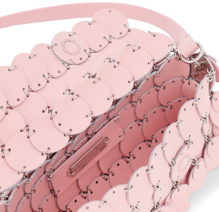 Rabanne Spheres Baguette Bag Pink