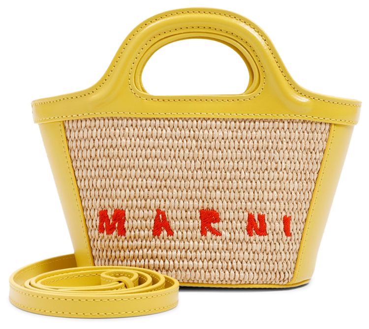 Marni Tropicalia Micro Bag Yellow