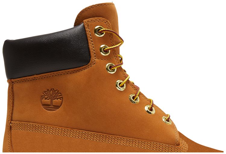 Timberland 6 Inch Premium Rubber Toe Boot Wheat Black