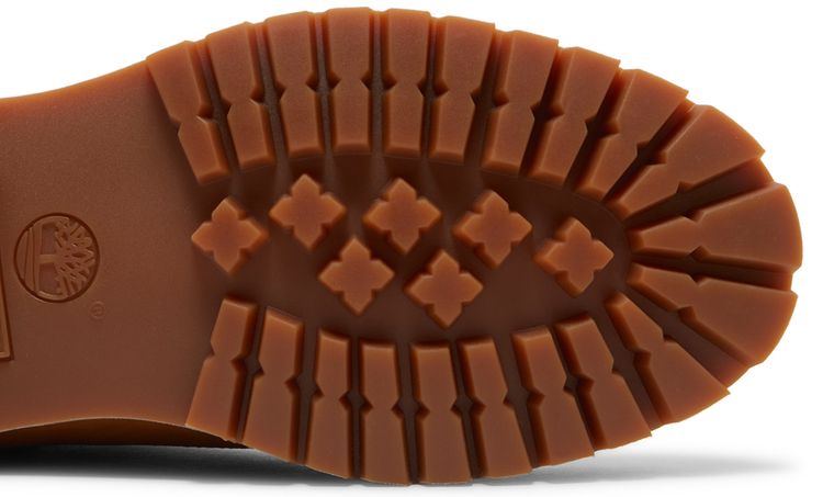 Timberland 6 Inch Premium Boot Repeat Logo   Wheat