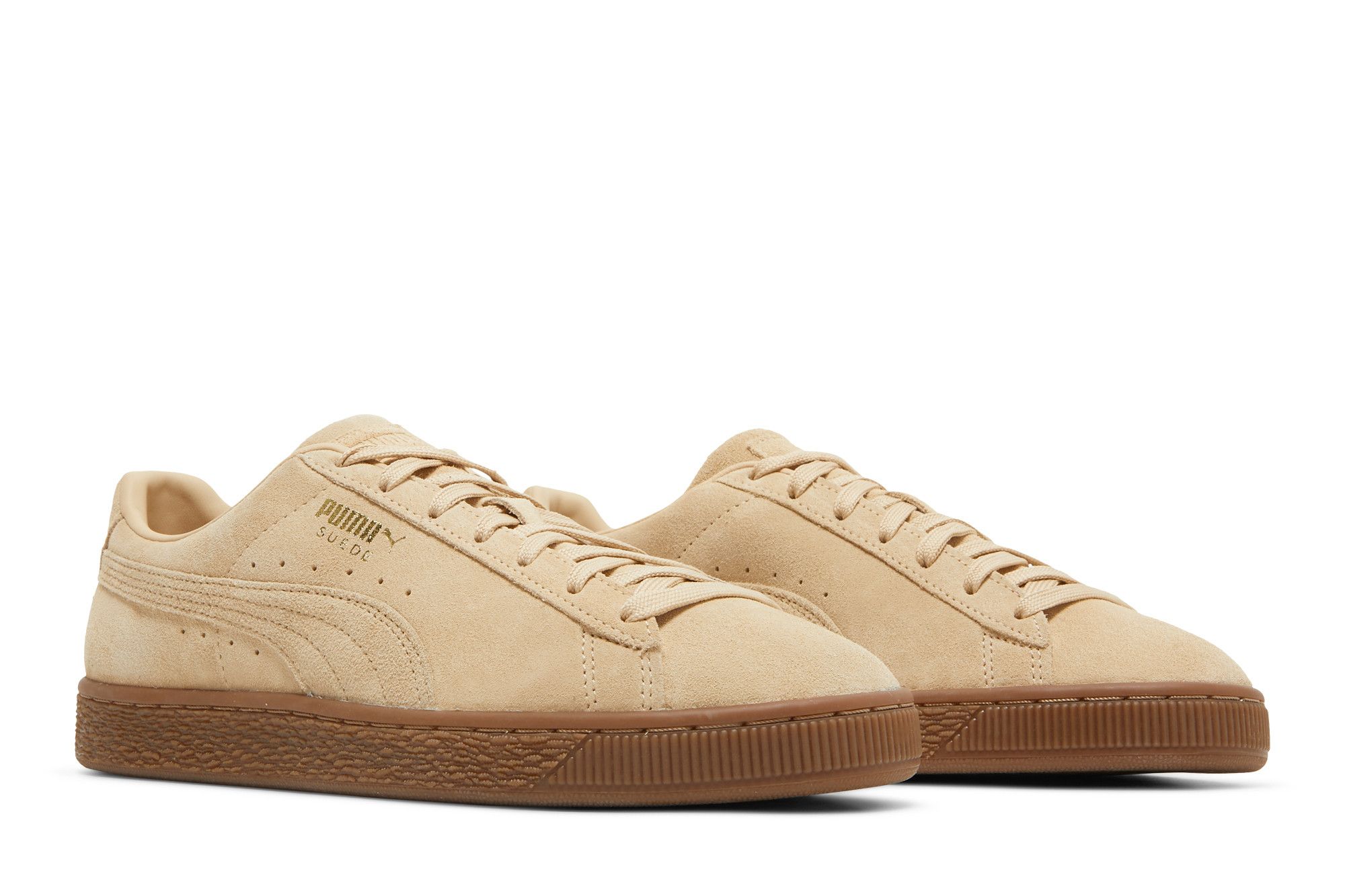 Size 4.0 Suede Pebble Gum