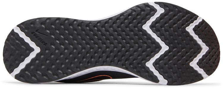 Nike Revolution 5 Black Atomic Orange