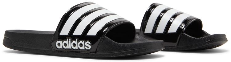 Hirocoledge x adidas Wmns Adilette Shower Slide Takahashi Hiroko   Black White
