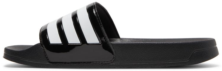 Hirocoledge x adidas Wmns Adilette Shower Slide Takahashi Hiroko   Black White