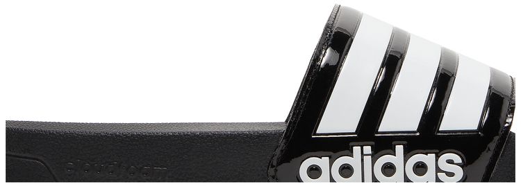 Hirocoledge x adidas Wmns Adilette Shower Slide Takahashi Hiroko   Black White