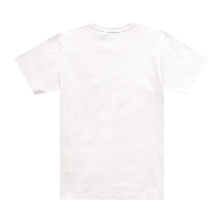 Comme des Garcons PLAY Polka Dot Tee White