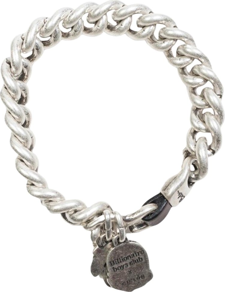 Billionaire Boys Club Wellness Bracelet Silver