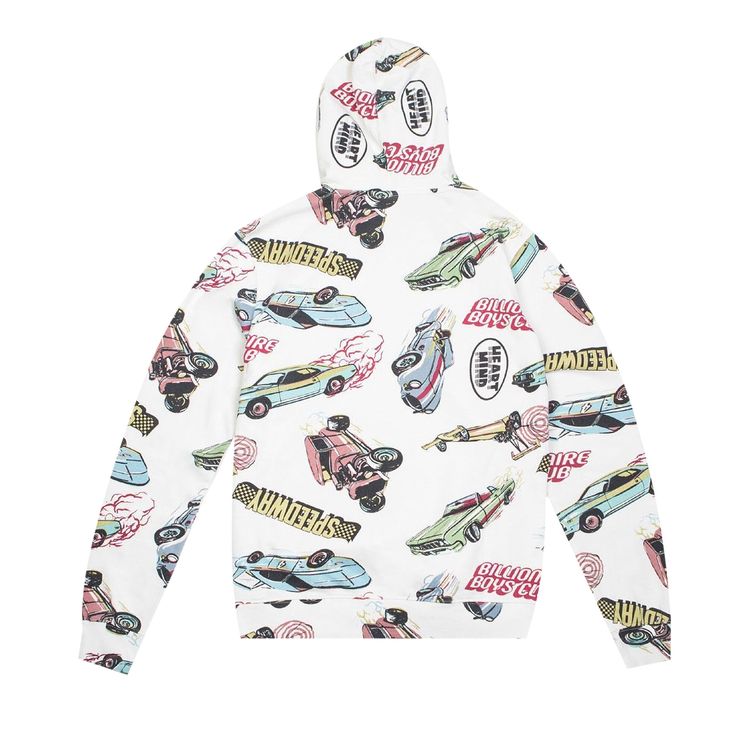 Billionaire Boys Club Speedways Hoodie White