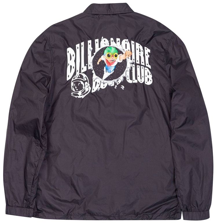 Billionaire Boys Club x Hebru Brantley Flyboy Coaches Jacket Black