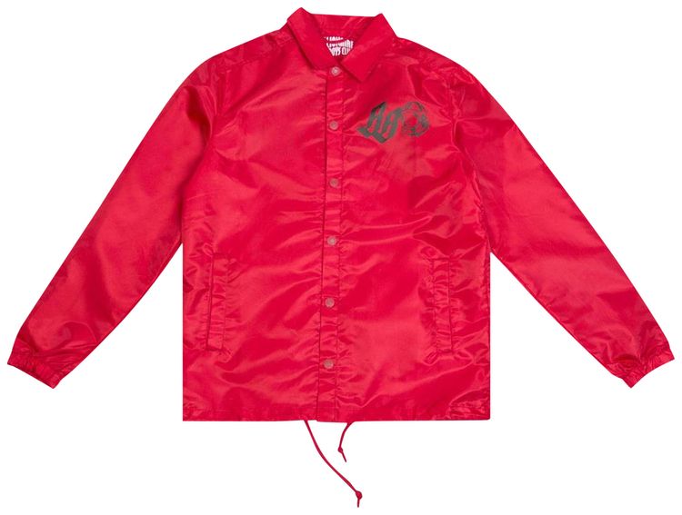 Billionaire Boys Club Delicious Coaches Jacket Red