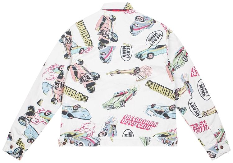 Billionaire Boys Club Gear Head Jacket White