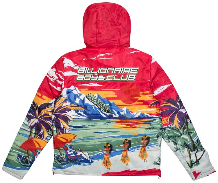 Billionaire Boys Club Everest Paradise Jacket Red