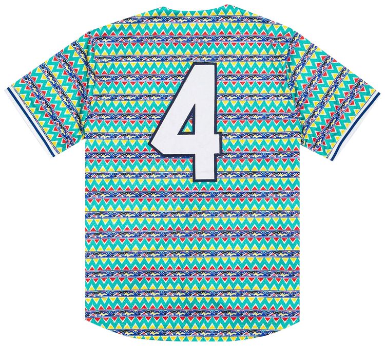 Billionaire Boys Club Lightyears Jersey GreenWhitePattern