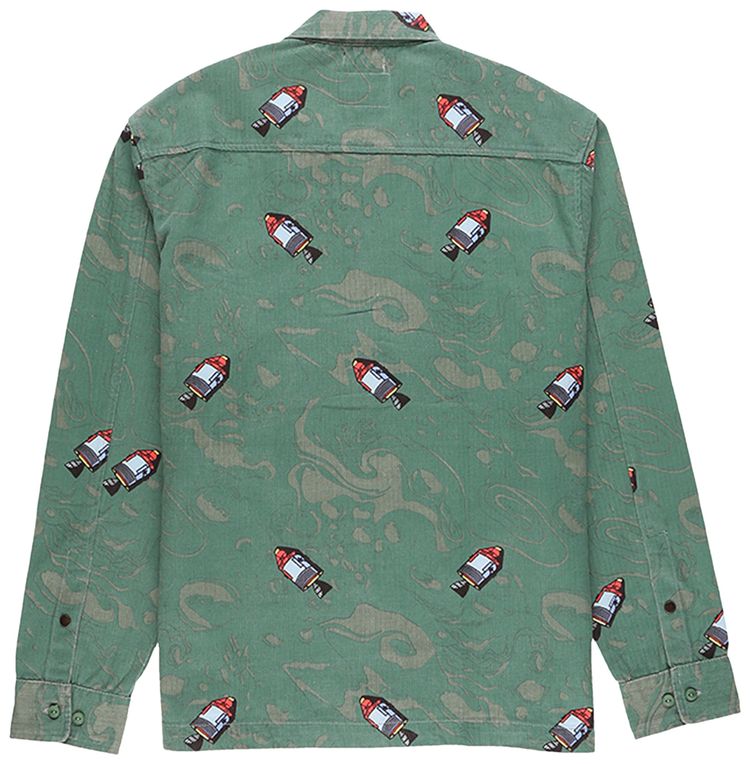 Billionaire Boys Club Space Woven Shirt Green