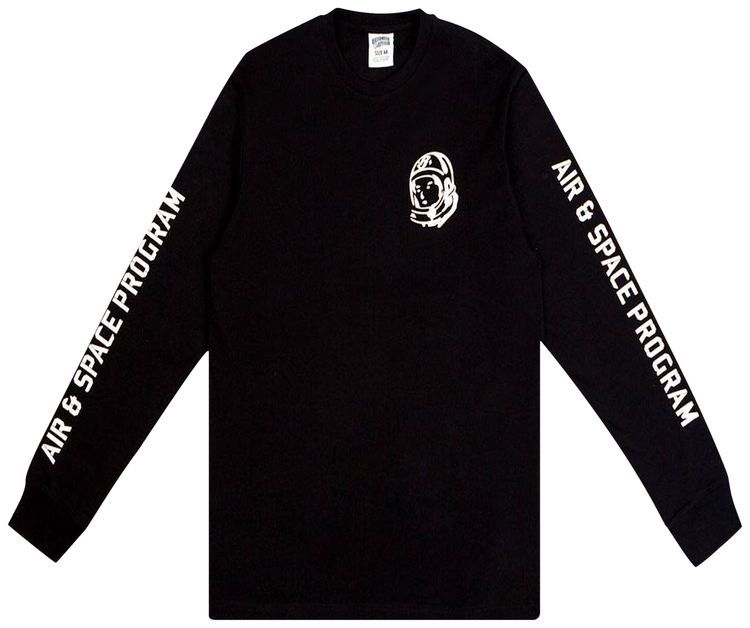 Billionaire Boys Club Space Program Long Sleeve Tee Black
