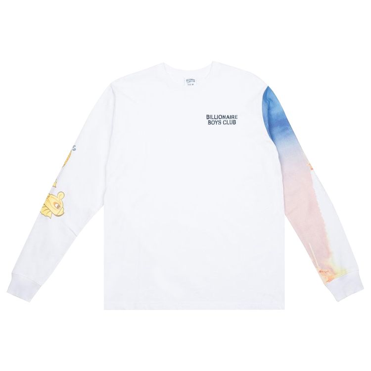 Billionaire Boys Club Launch Long Sleeve Tee White