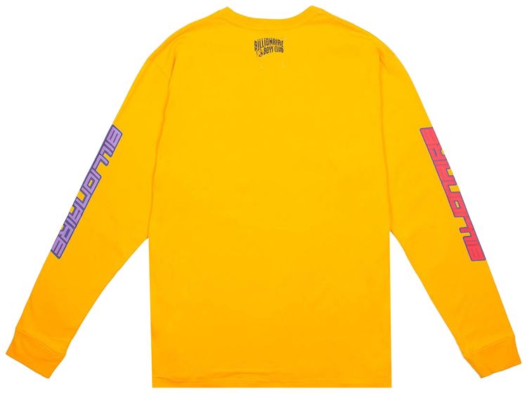 Billionaire Boys Club Island Long Sleeve Tee Yellow