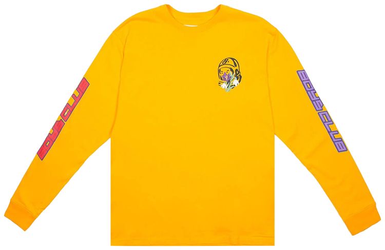 Billionaire Boys Club Island Long Sleeve Tee Yellow