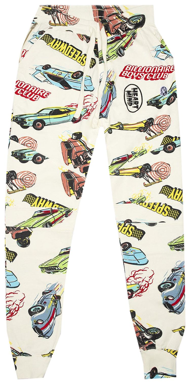Billionaire Boys Club Speedways Sweatpants White