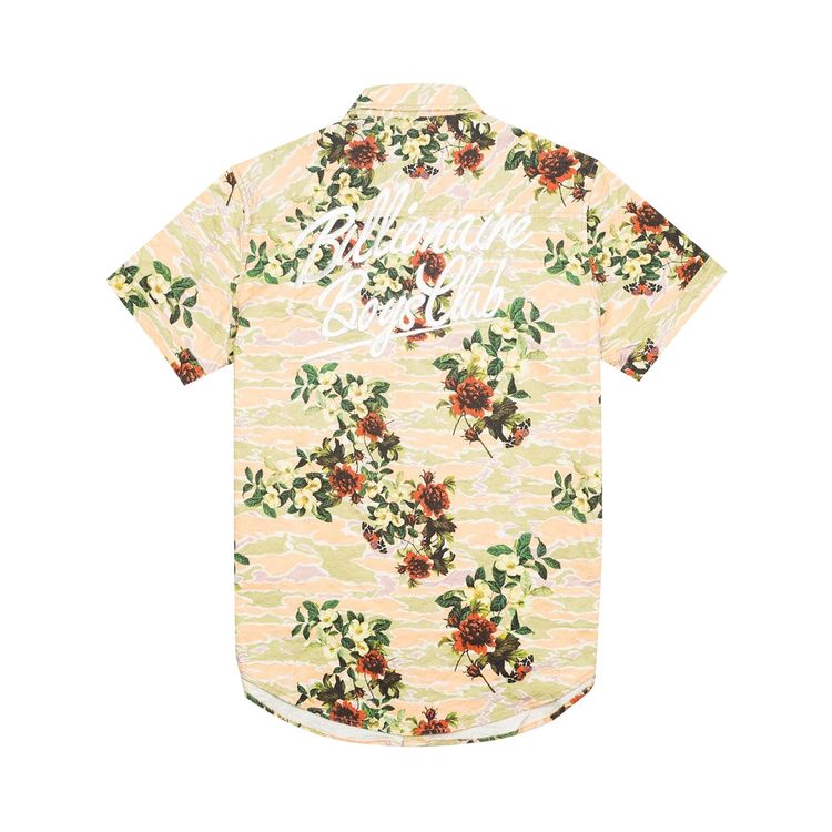 Billionaire Boys Club Garden Woven Shirt Eggnog