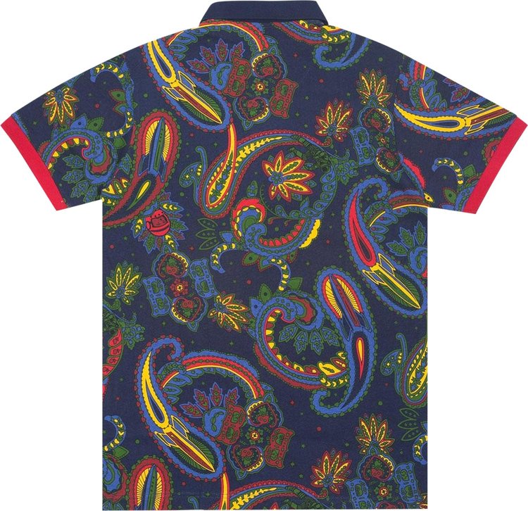 Billionaire Boys Club Banks Short Sleeve Polo Shirt MulticolorPeacoat