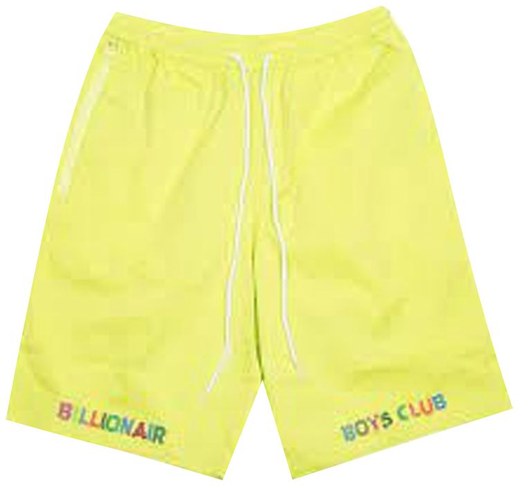 Billionaire Boys Club Smiles Shorts YellowLime