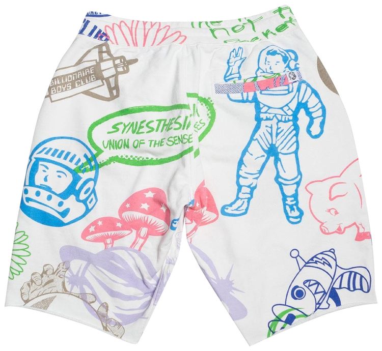 Billionaire Boys Club Cortex Shorts White