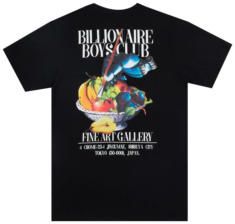 Billionaire Boys Club Fine Art Tee Black