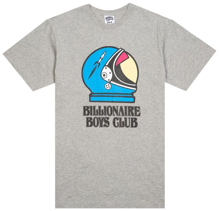 Billionaire Boys Club BB Rocket Helmet Tee Grey