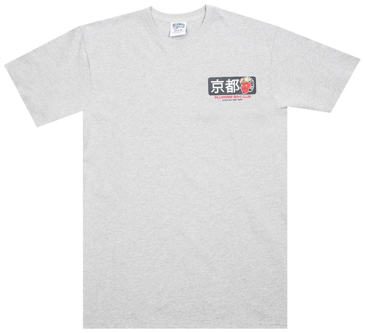 Billionaire Boys Club Kyoto Team Tee Heather Grey