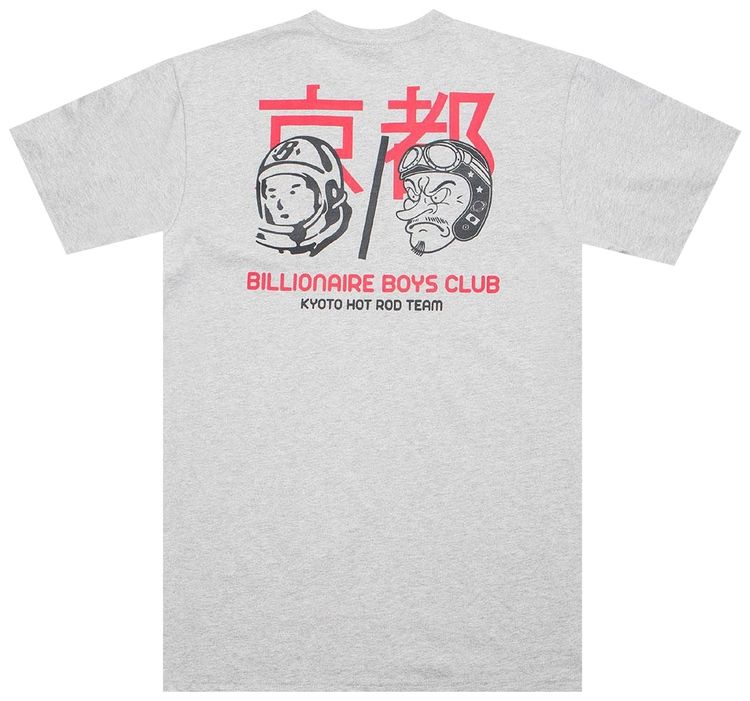 Billionaire Boys Club Kyoto Team Tee Heather Grey