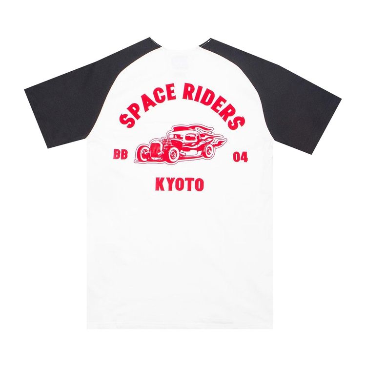 Billionaire Boys Club Riders Raglan Tee White
