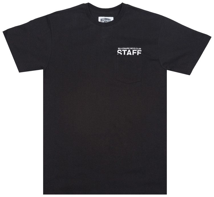 Billionaire Boys Club Shop Boys Pocket Tee Black