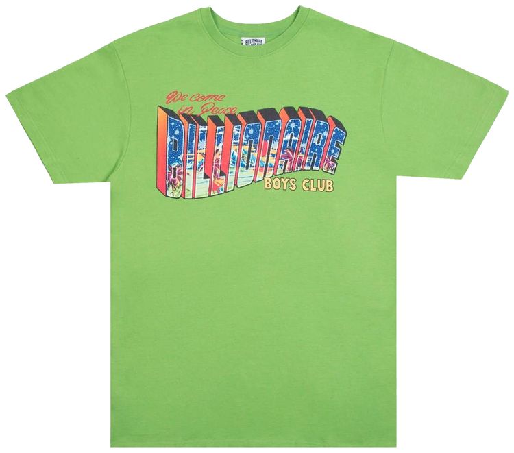 Billionaire Boys Club Greetings Tee Green