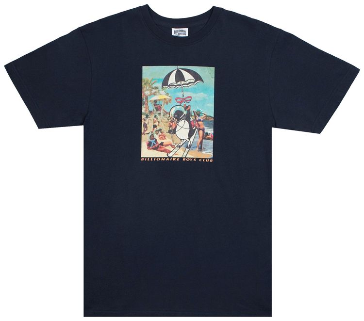 Billionaire Boys Club Retro Beach Tee Blue