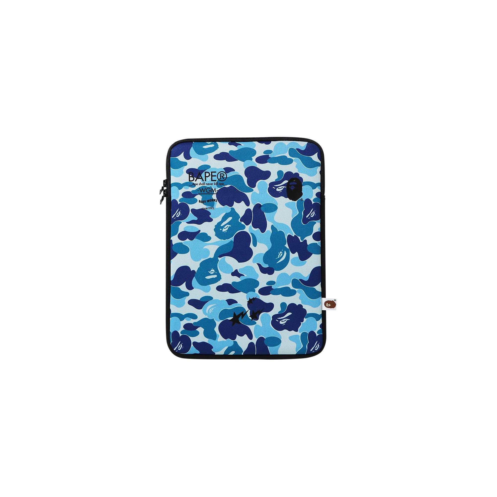 ノートPCケース A BATHING APE ABC BLUE CAMO PC CASE Buy BAPE ABC