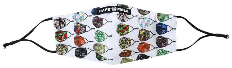 BAPE Archive Camo Pattern Mask Multicolor