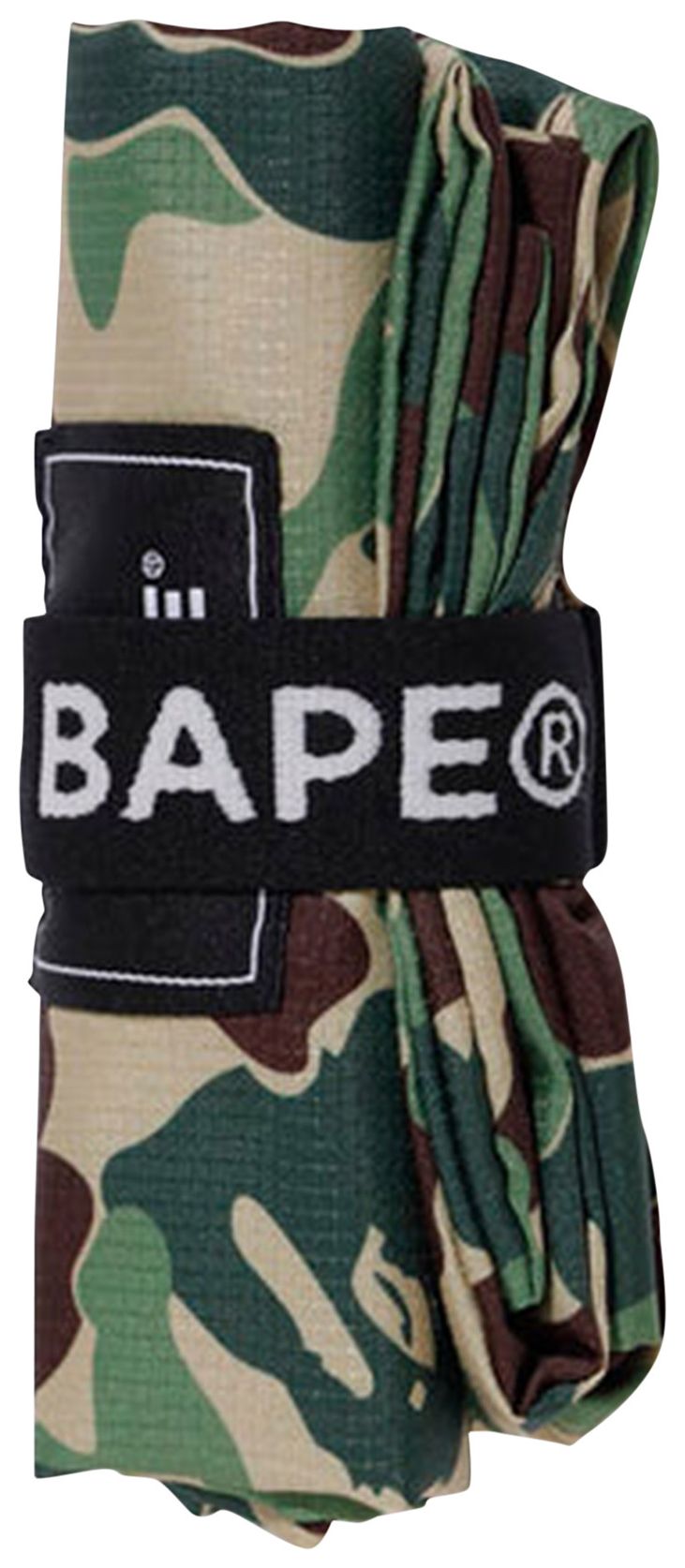 BAPE ABC Camo M Shopping Bag Green