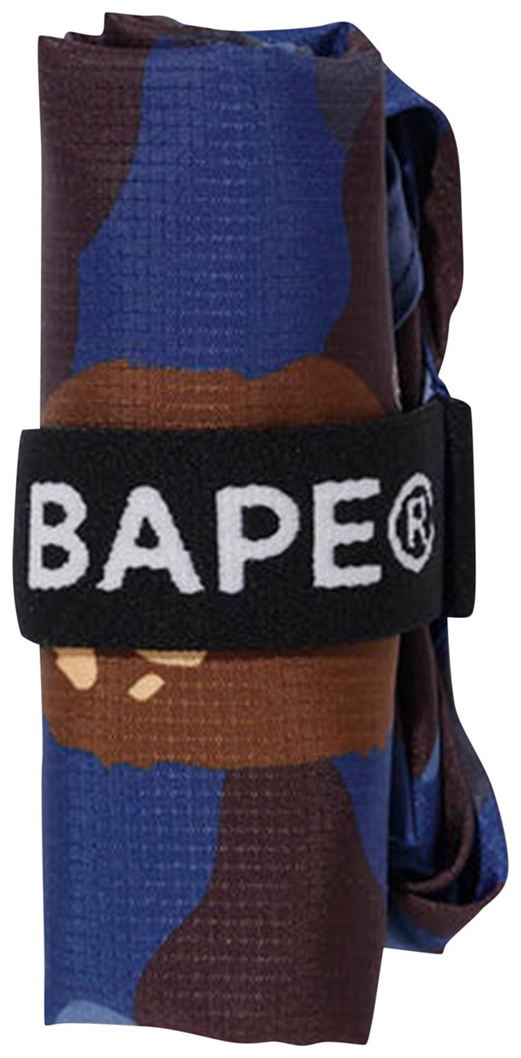 BAPE Color Camo M Shopping Bag Navy