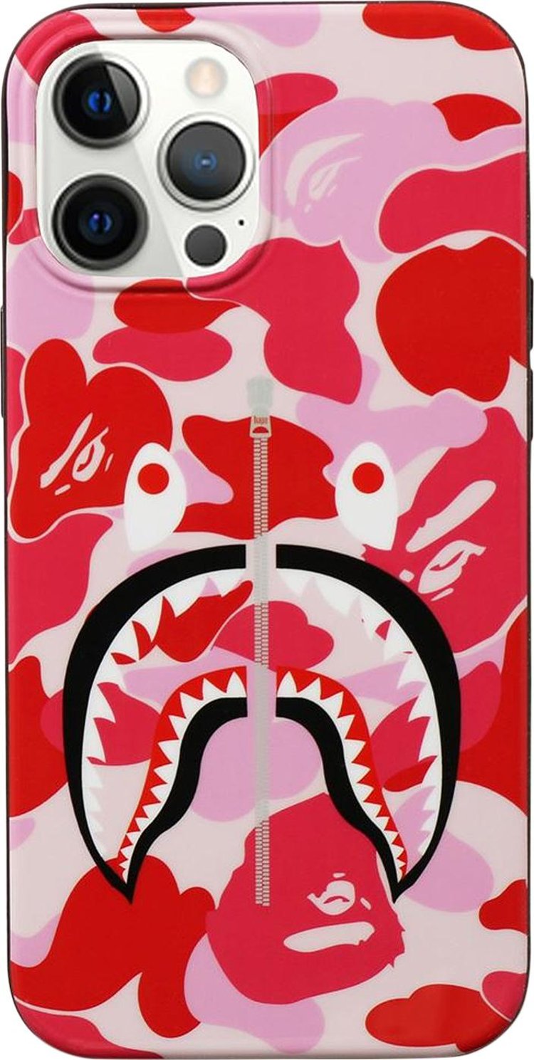 BAPE ABC Camo Shark iPhone 12 Pro Max Case 'Pink'