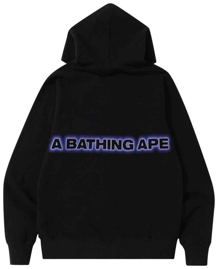 BAPE Full Zip Hoodie Black