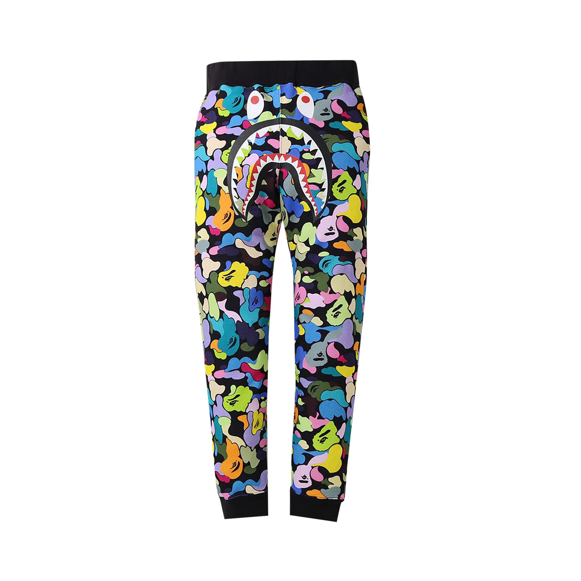 BAPE New Multi Camo Sweatpant Black