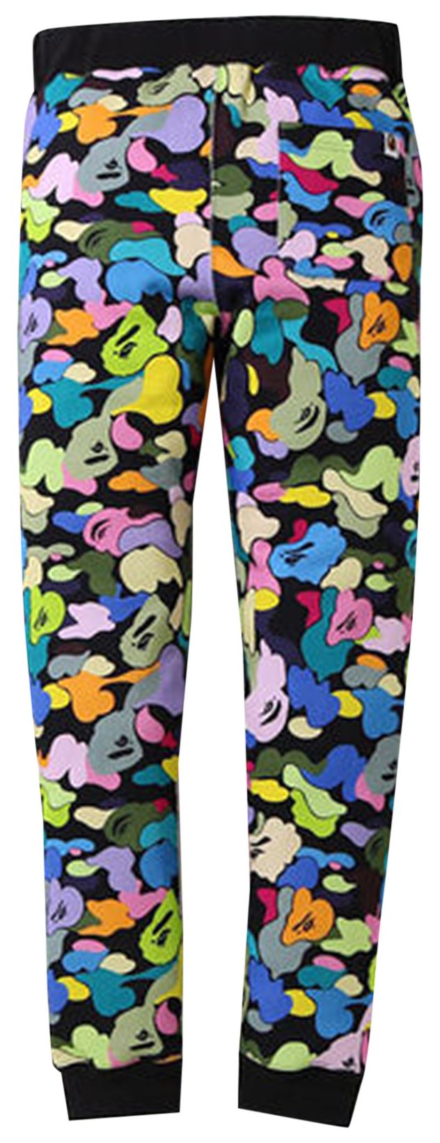 BAPE Mutli Camo Shark Slim Sweatpants Black