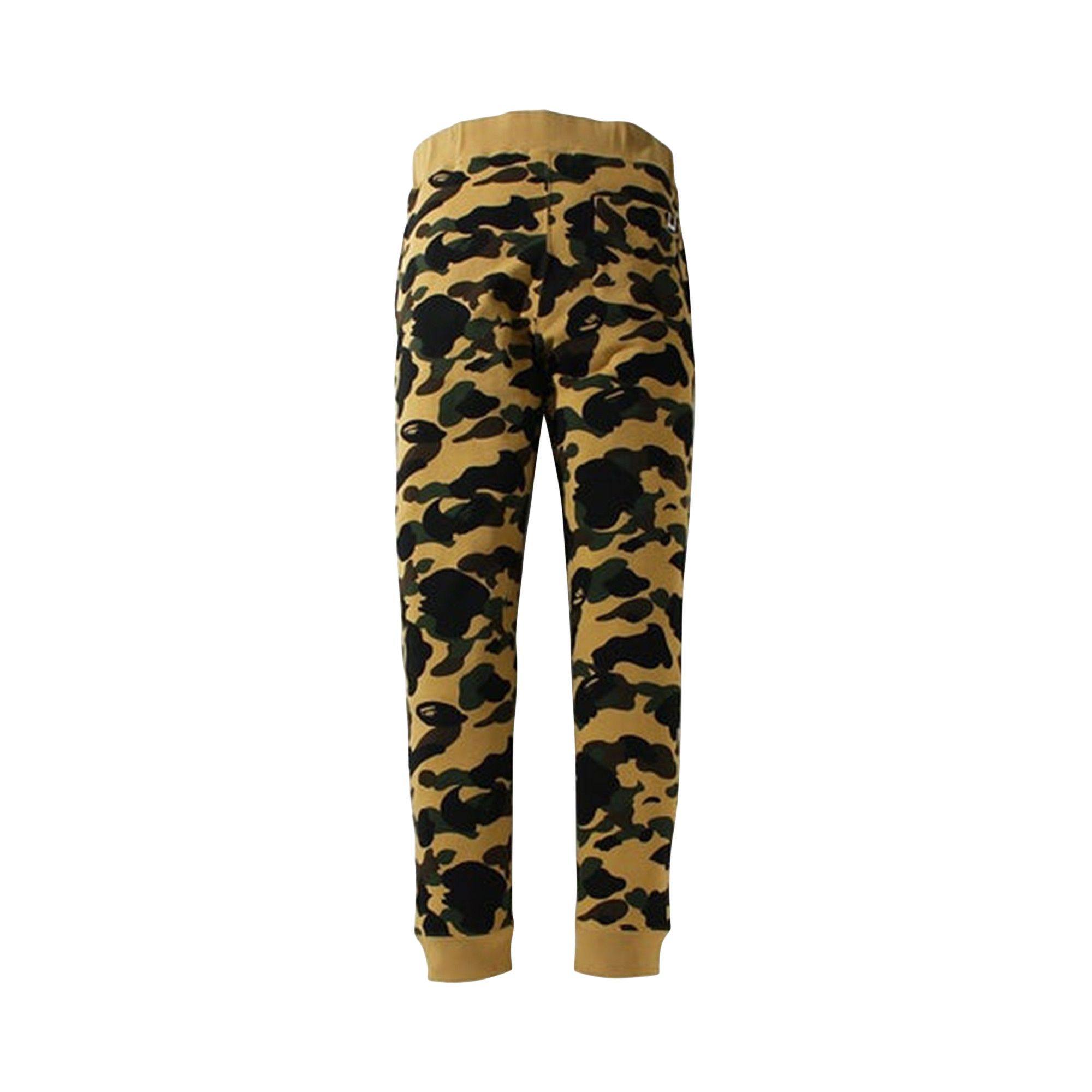 Buy BAPE 1st Camo Shark Slim Fit Sweatpants Yellow 1H80 152 012 YELLOW GOAT UK
