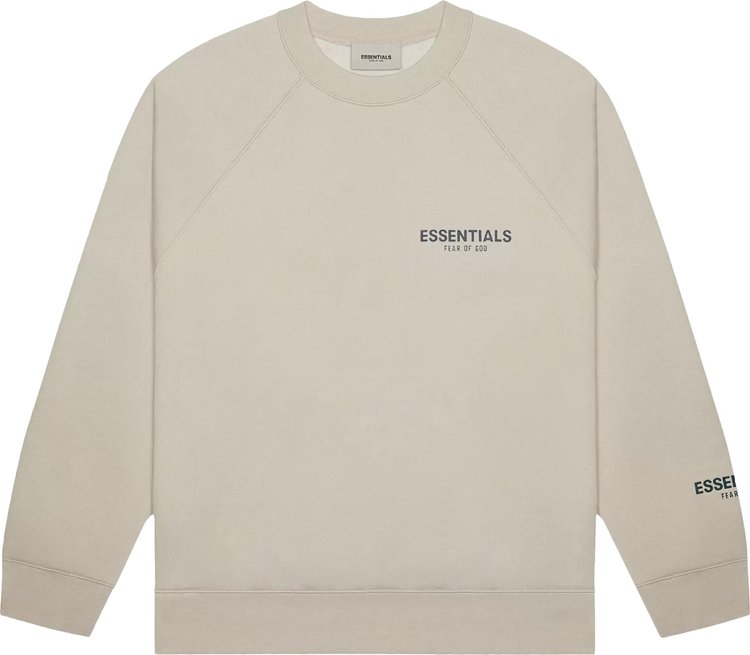Fear of God Essentials Gray Crewneck Sweatshirt