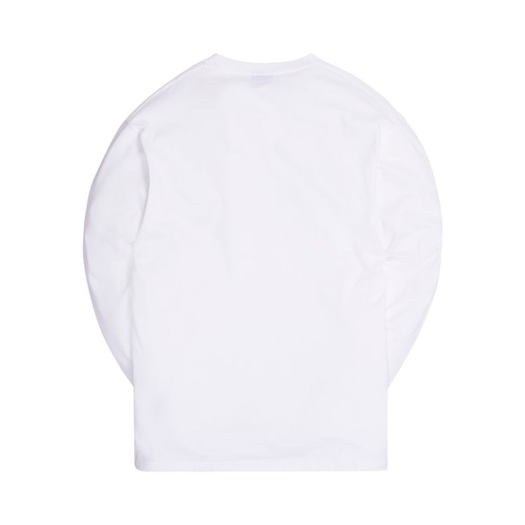 Kith  Nike For New York Knicks Long Sleeve Tee White