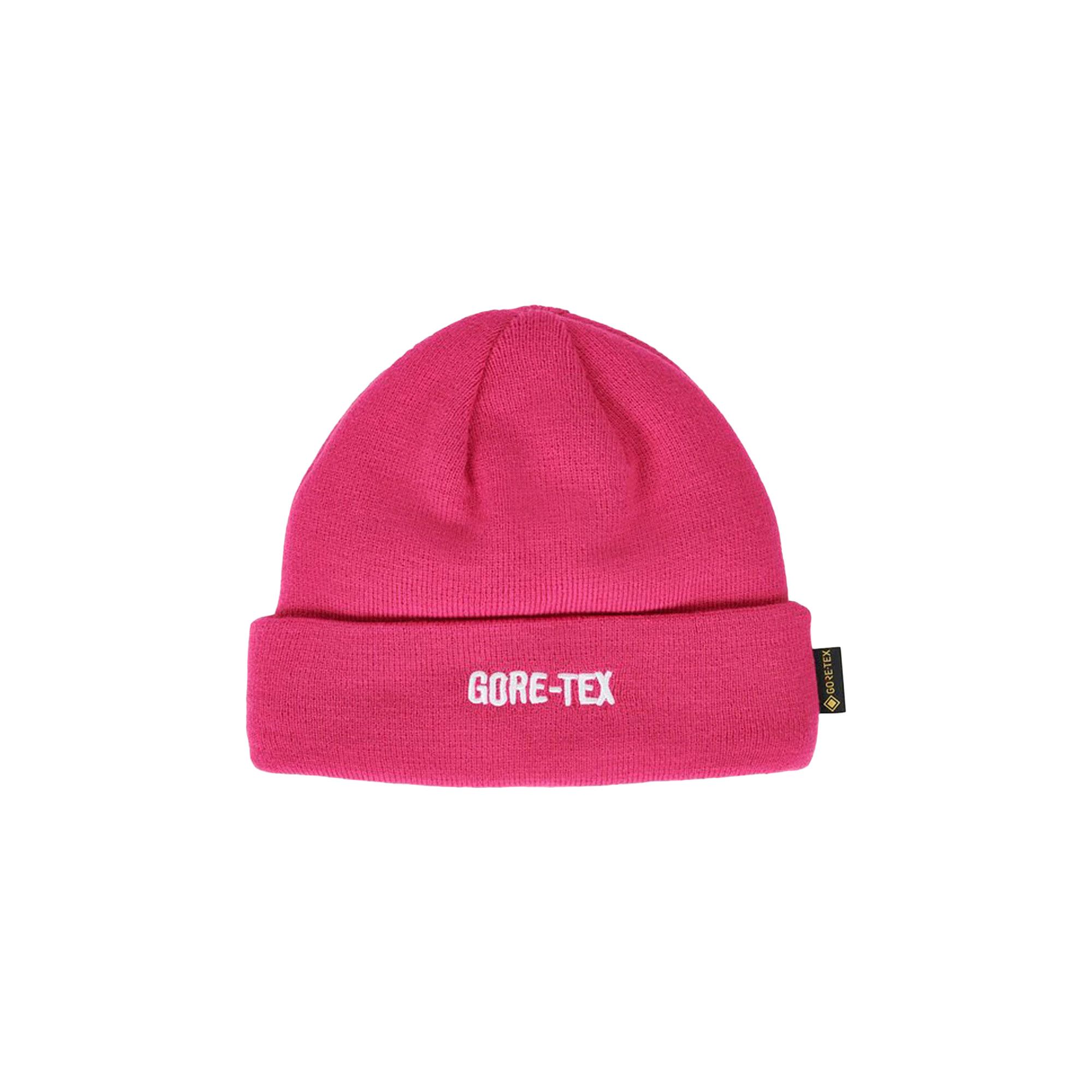 Buy Palace Gore Tex Triferg Patch Beanie Pink P21BN021 GOAT CA