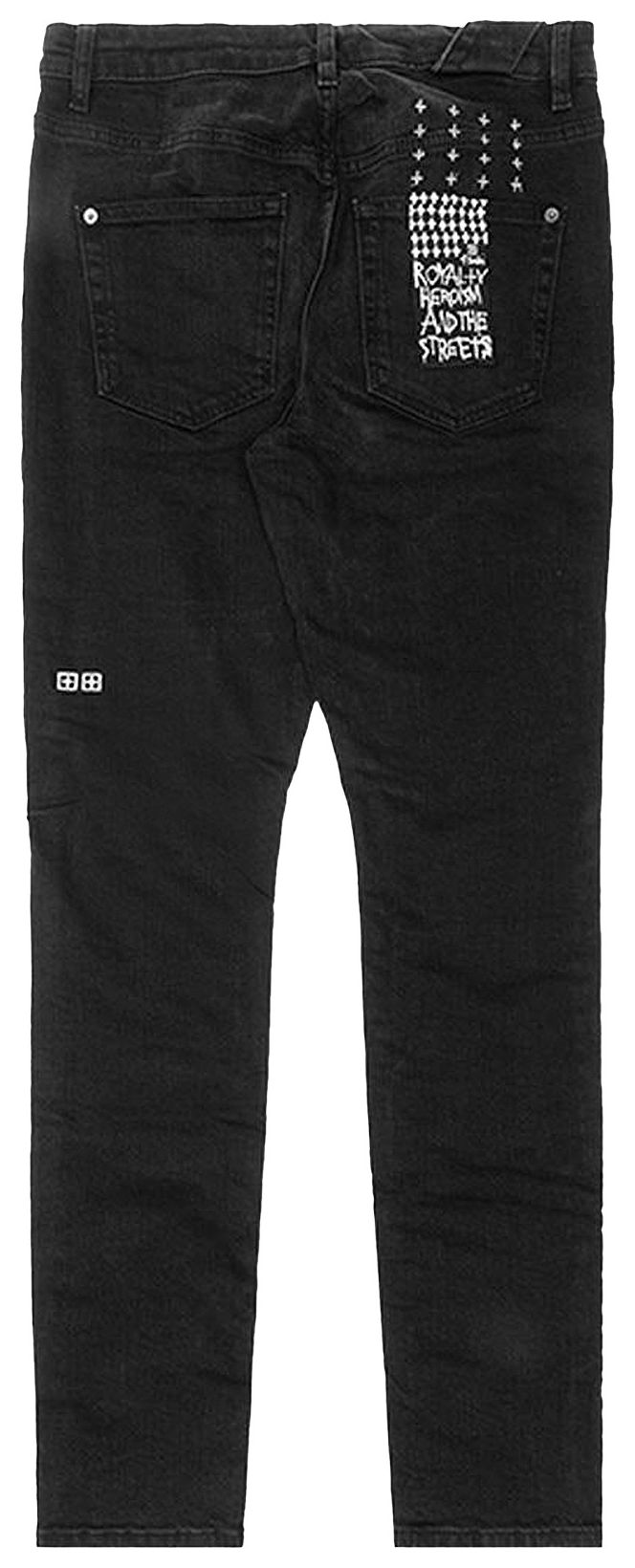 Ksubi Chitch Krow Krushed Jeans Black
