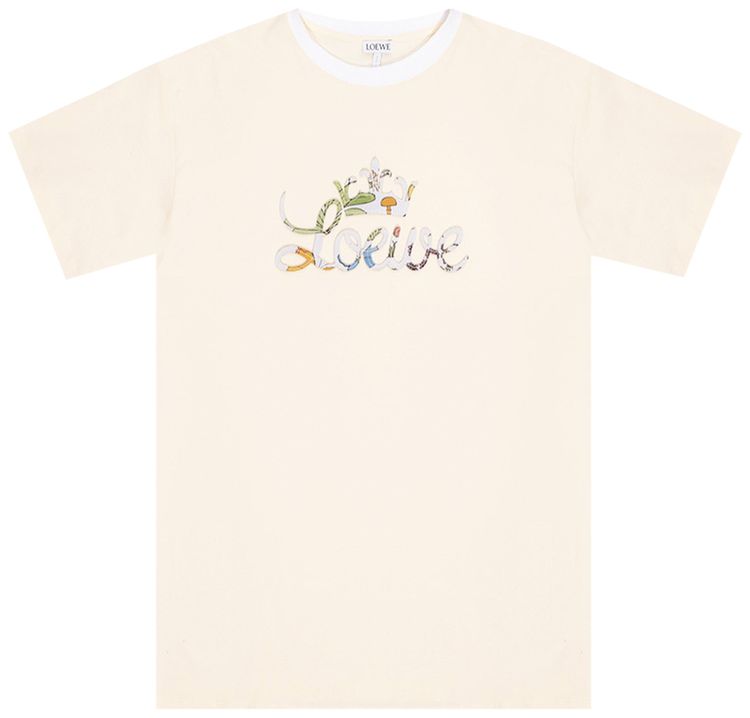 Loewe T Shirt Ecru